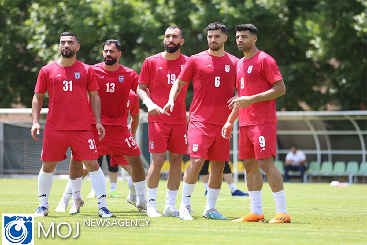 تمرین تیم ملی فوتبال