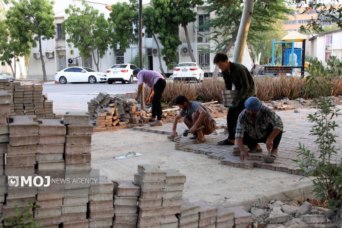 بهسازی معابر کیش
