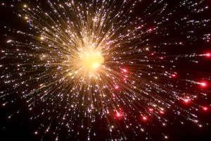 نورافشانی آسمان خوزستان در شب نیمه شعبان