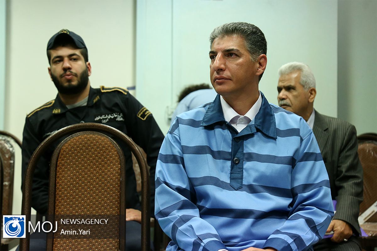 پنجمین جلسه رسیدگی به اتهامات علیرضا زیبا حالت منفرد