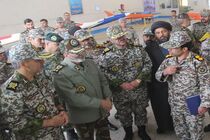 فرمانده کل ارتش از منطقه پدافند هوایی شمال شرق بازدید کرد