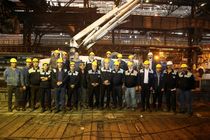 تعمیرات اساسی کنتیواتل شماره۳۹ کارگاه شمش فولاد سازی ذوب آهن اصفهان