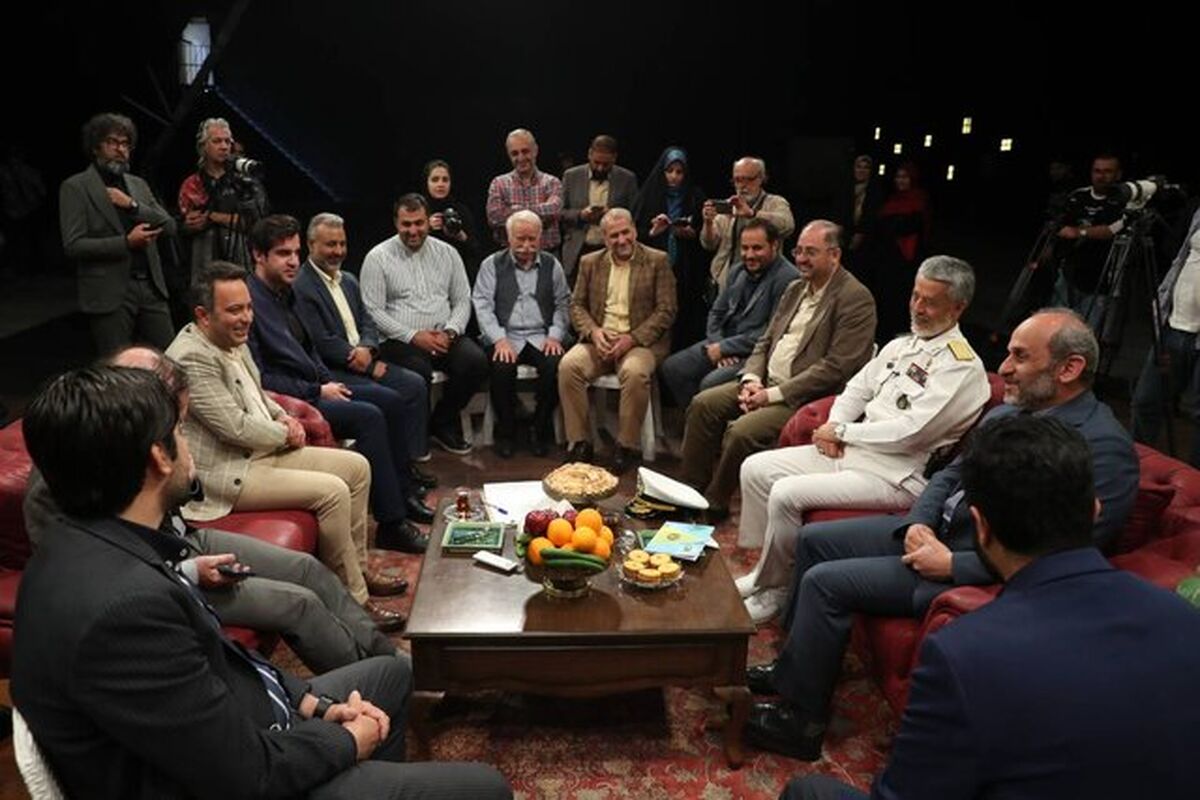 رئیس رسانه ملی در بازدید از پشت‌ صحنه برنامه تلویزیونی برمودا