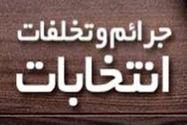 جلسه شورای پیشگیری از جرائم و تخلفات انتخاباتی استان قم برگزار شد