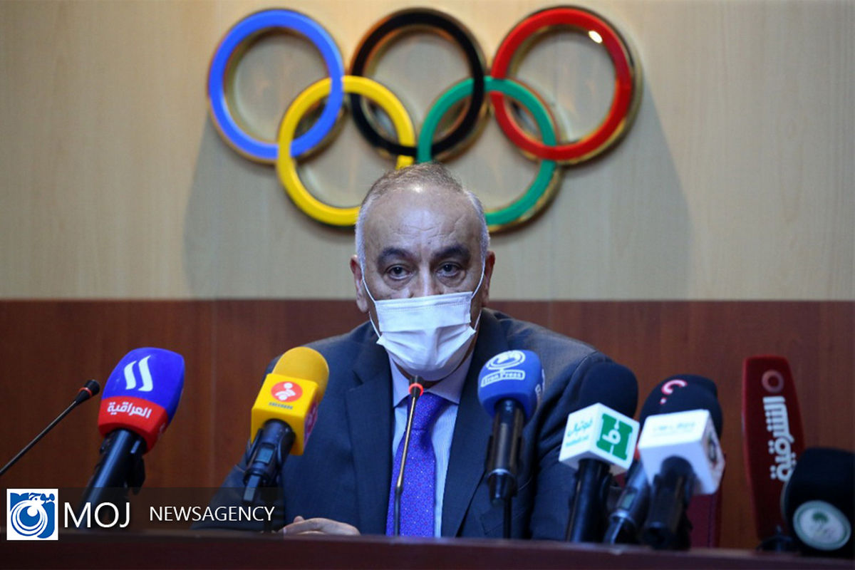 نشست خبری مشترک رییس کمیته‌های ملی المپیک ایران و عراق