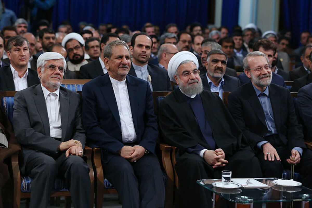 روحانی و جهانگیری و عارف