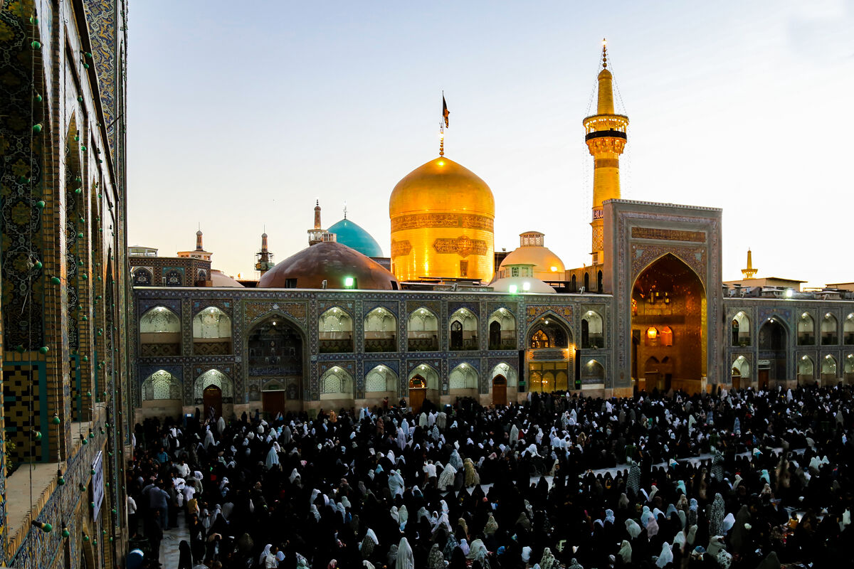 حرم مطهر+موج