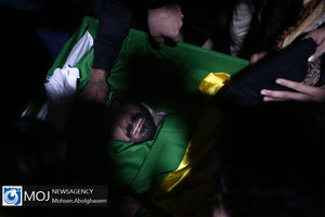 وداع با شهید مدافع حرم محمدجعفر حسینی