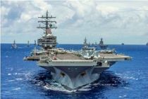 بزرگترین ناو آمریکا عازم آبهای نزدیک کره شمالی شد