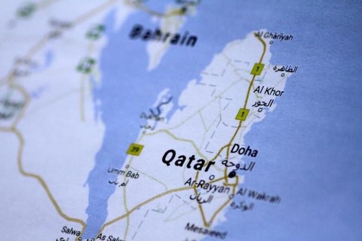 نقشه قطر