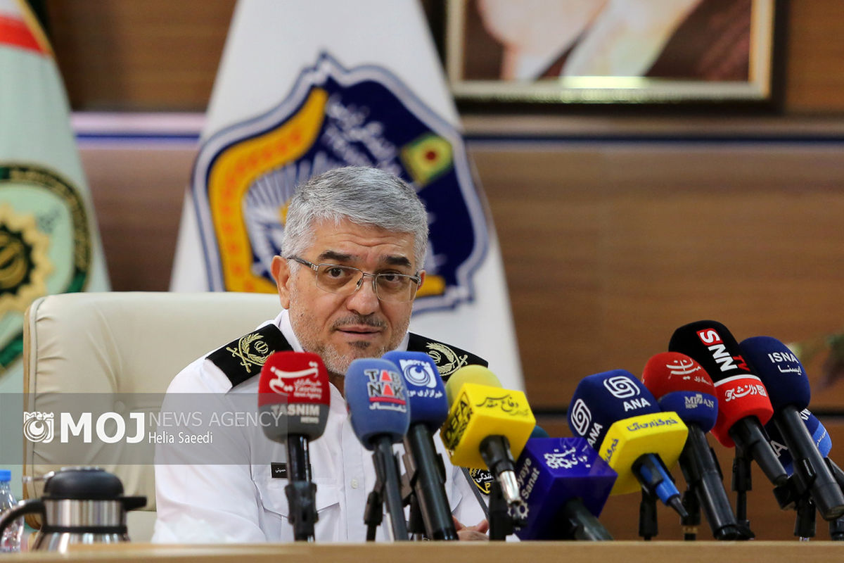 نشست خبری رییس پلیس راهور فراجا