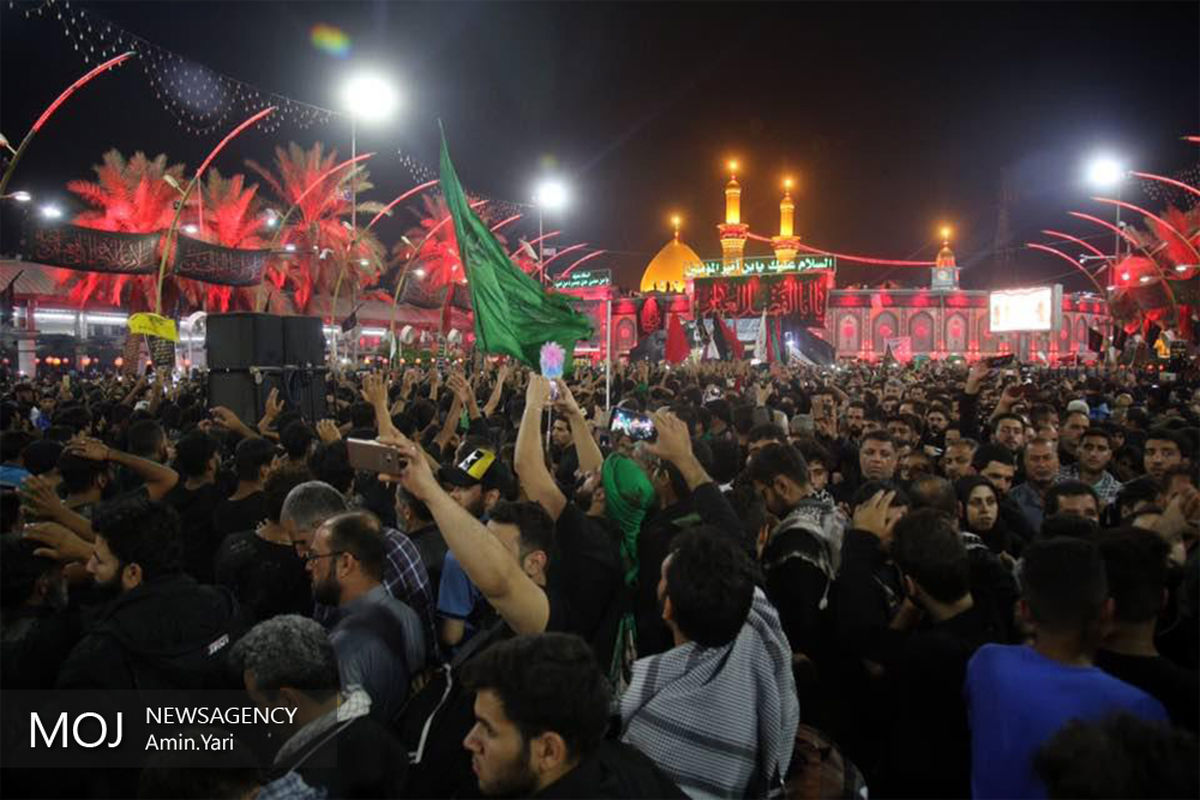 عزاداری شب اربعین حسینی (ع) در  بین الحرمین