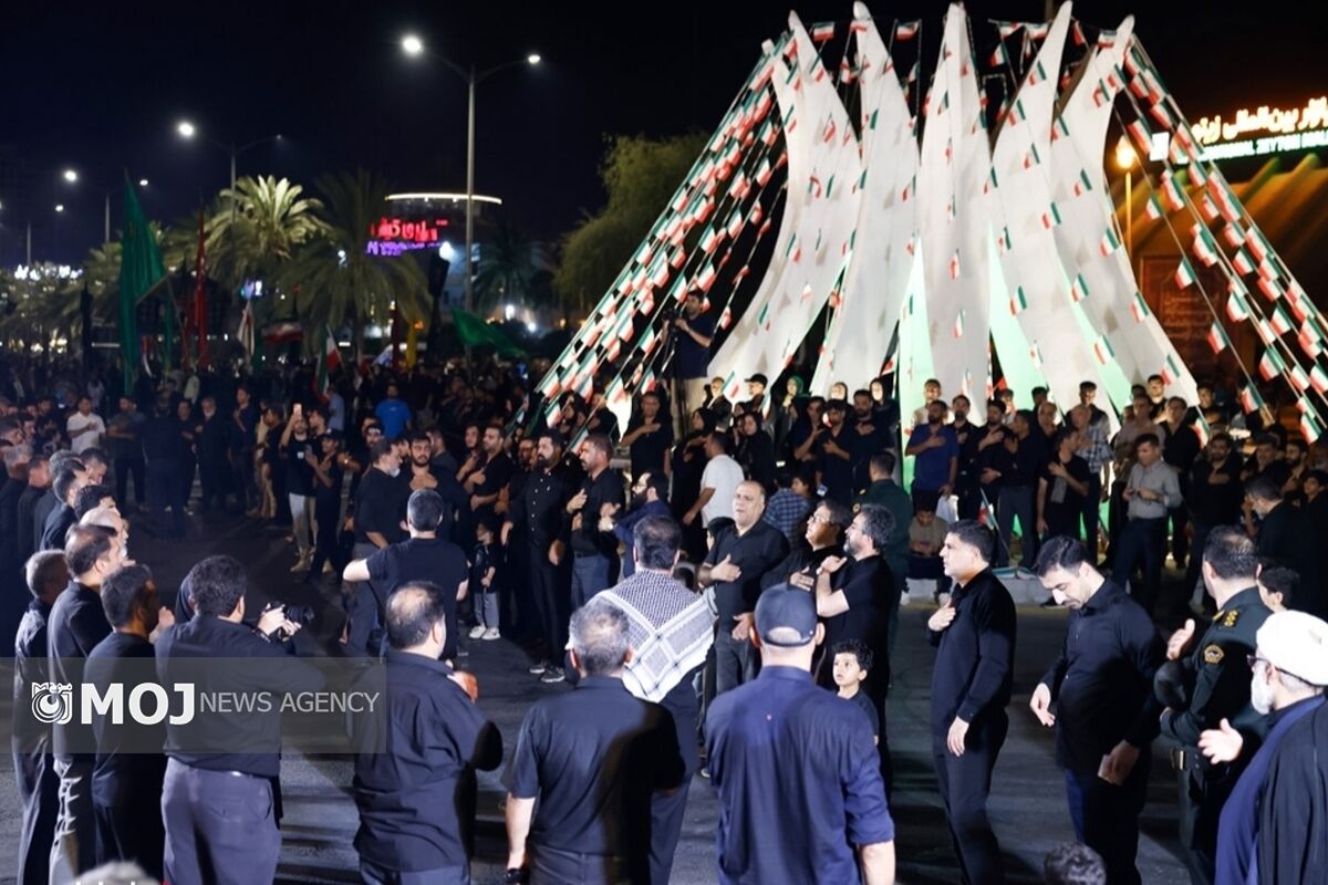 مراسم عزاداری حسینی در کیش