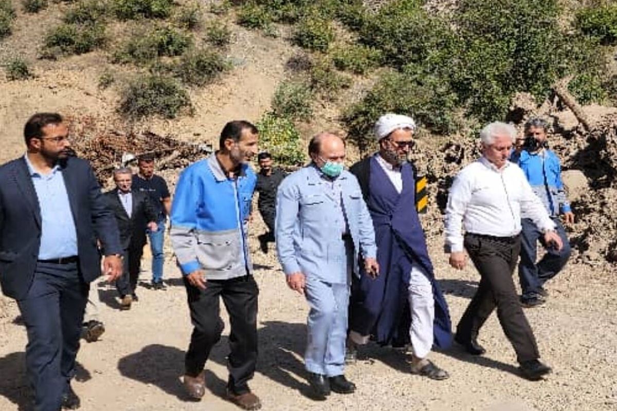 رئیس سازمان مدیریت بحران کشور در چالوس