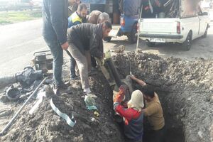 شبکه روستای قلعه کل از توابع شهرستان رودبار گازدار شد