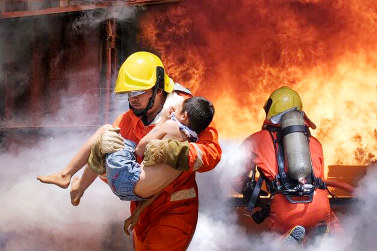 آتش‌نشانان کرمانشاه