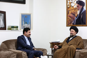  حسین زاده با حجت الاسلام و المسلمین حسن خمینی دیدار کرد