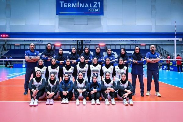 دومین باخت دختران نوجوان والیبال ایران در قهرمانی آسیا رخ داد
