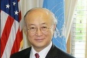 سخنرانی آمانو درباره ایران در یک موسسه مطالعاتی