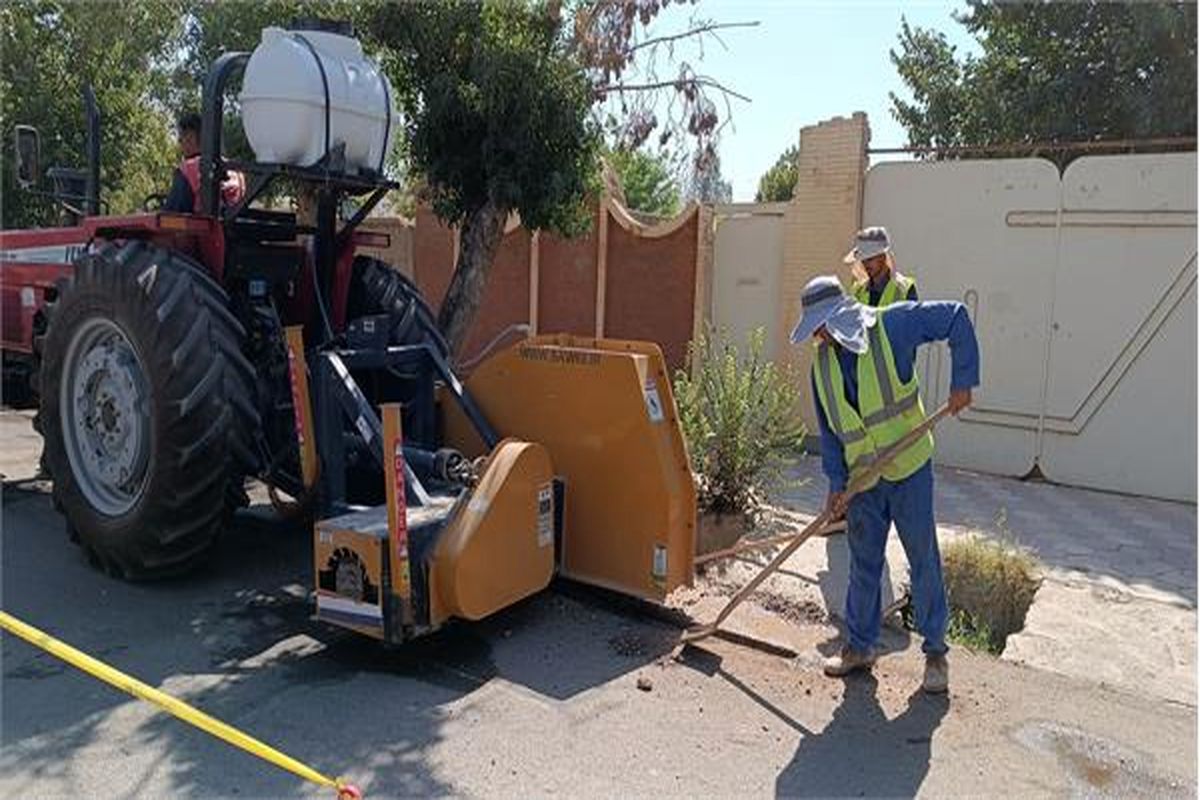 پروژه فیبر نوری رسنجان