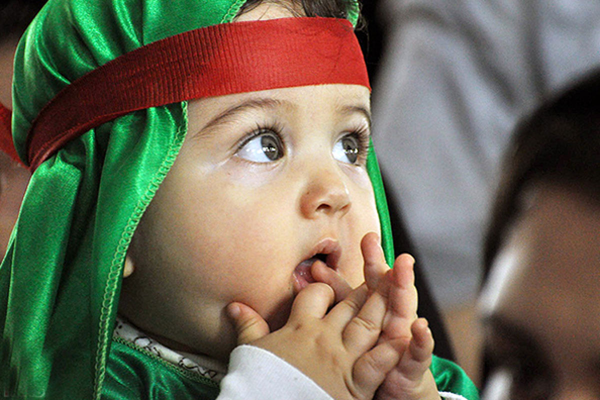 اجتماع شیرخوارگان حسینی در گیلان