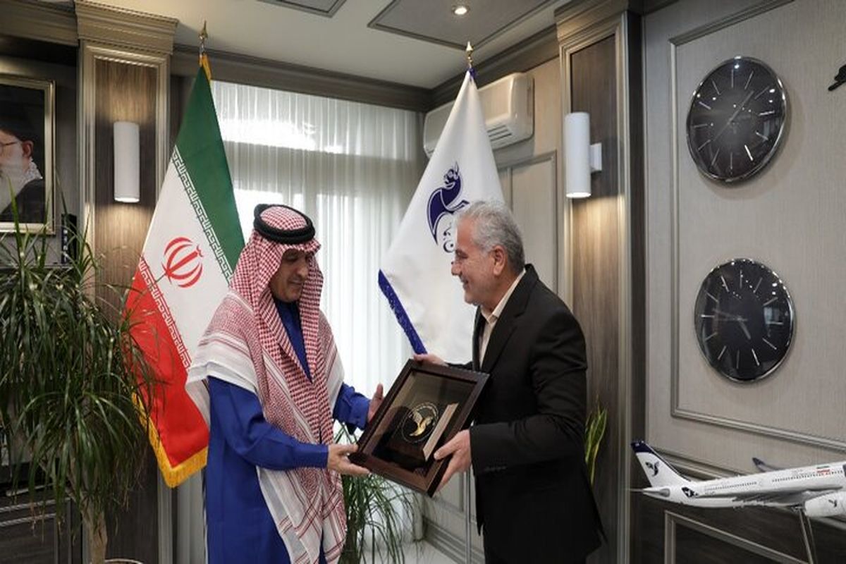 سفیر عربستان و مدیر عامل ایران ایر