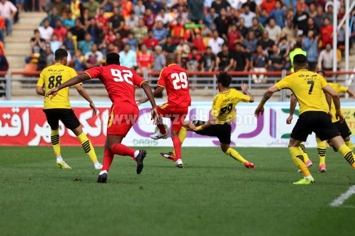 بازی سپاهان و خوزستان