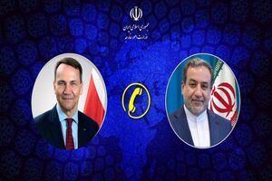 گفتگوی تلفنی وزرای امور خارجه جمهوری اسلامی ایران و لهستان