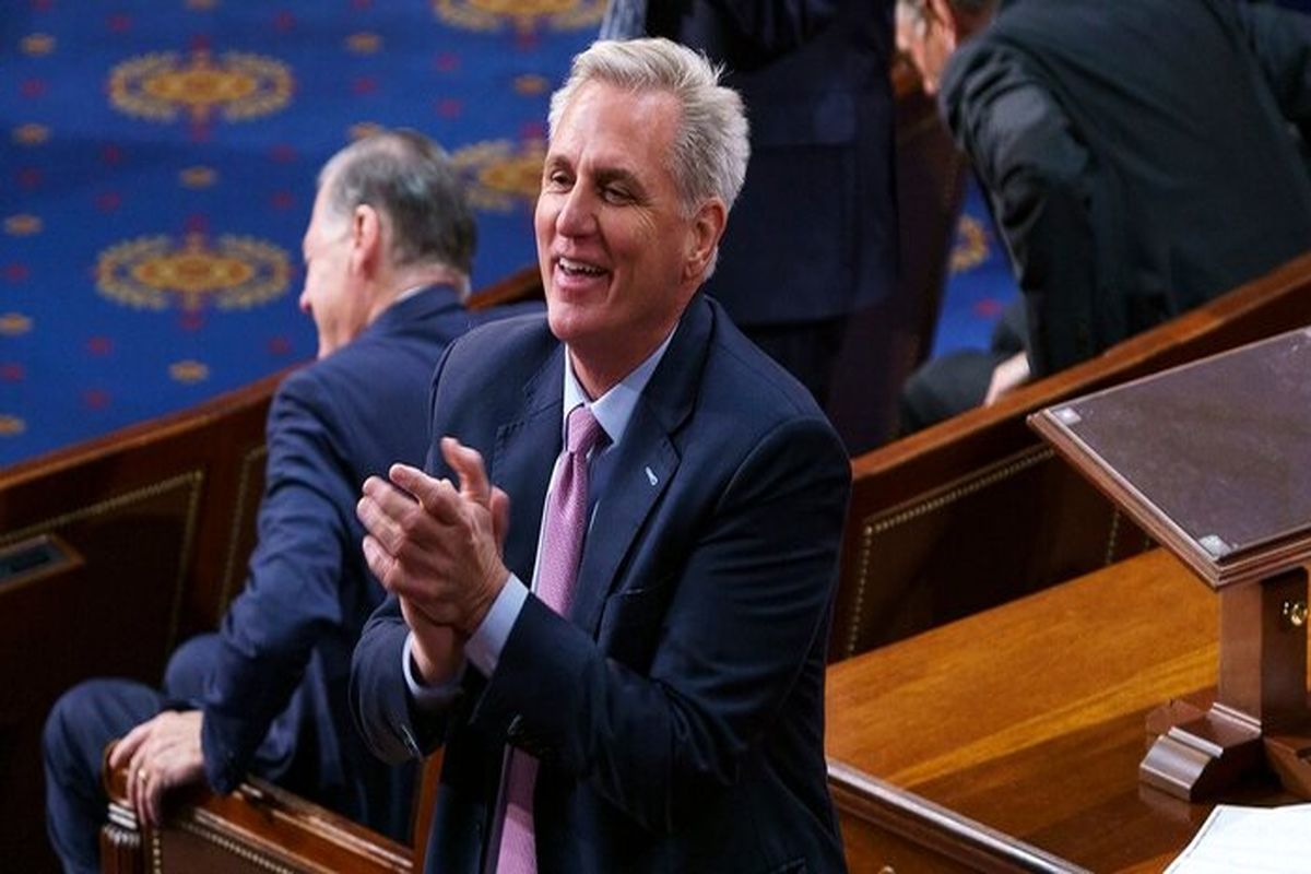 کوین مک‌کارتی رئیس مجلس نمایندگان آمریکا