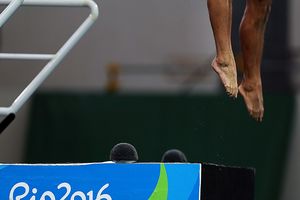 شیرجه چینی به مدال طلا رسید