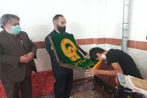 عیادت از نوجوانان بیمار  خمینی شهری به مناسبت بزرگداشت هفته نوجوان
