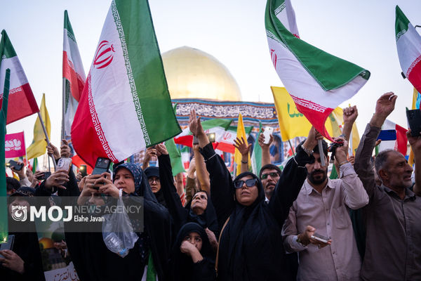 راهپیمایی جمعه‌های خشم و نصر در محکومیت دژخیمان دیو صفت صهیونی