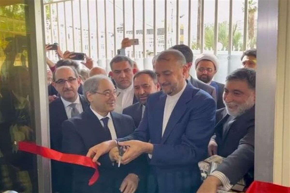 افتتاح کنسولگری ایران در دمشق