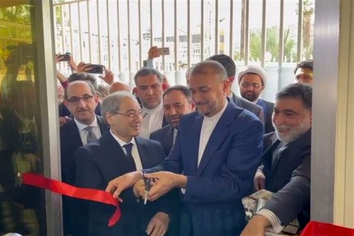 افتتاح کنسولگری ایران در دمشق