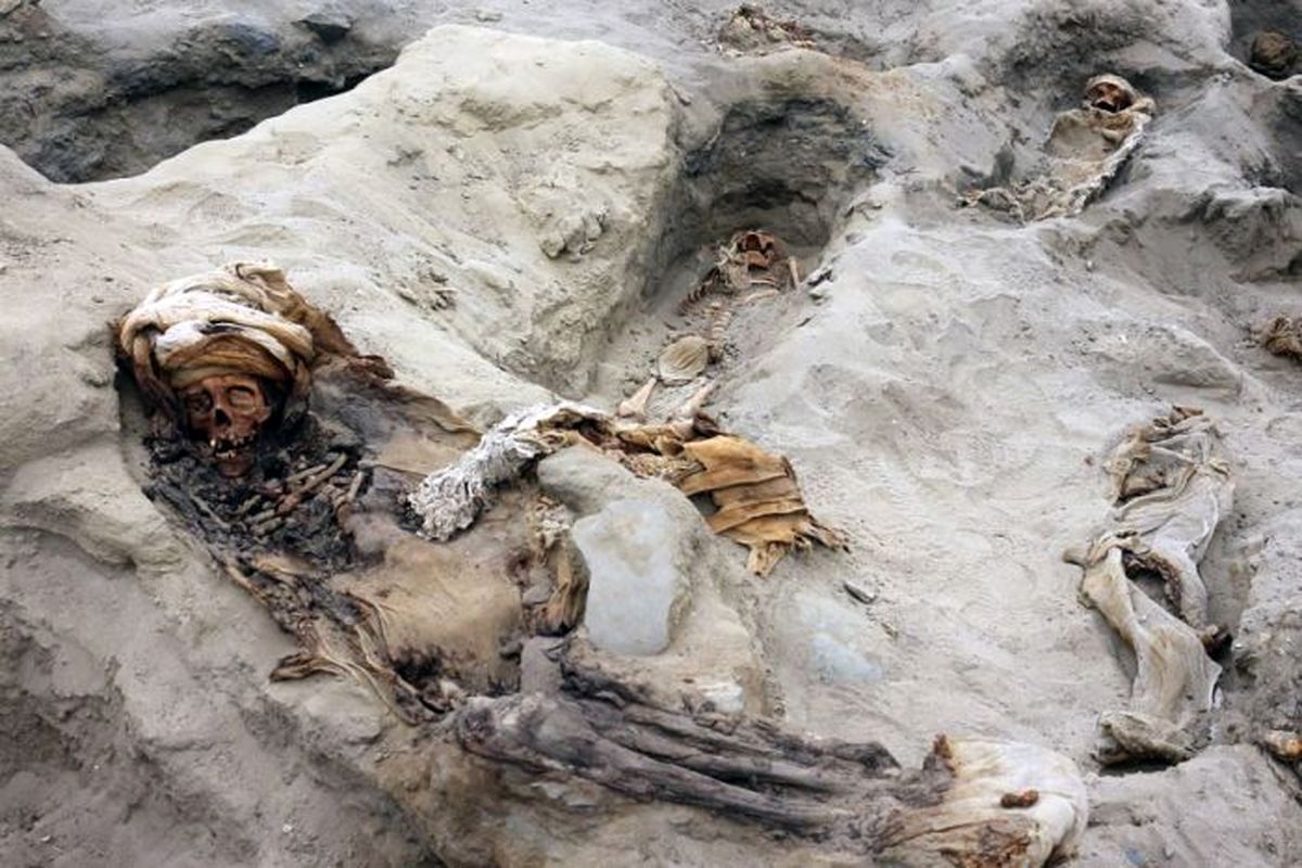 کشف گور دسته جمعی از بقایای 250 کودک2