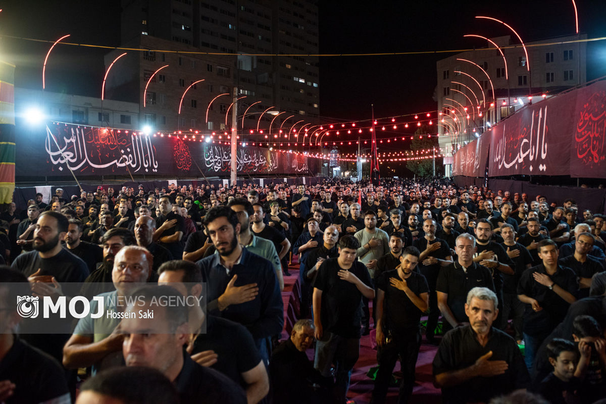 عزاداری شب هشتم دهه اول محرم در هیات ریحانه الحسین(س)