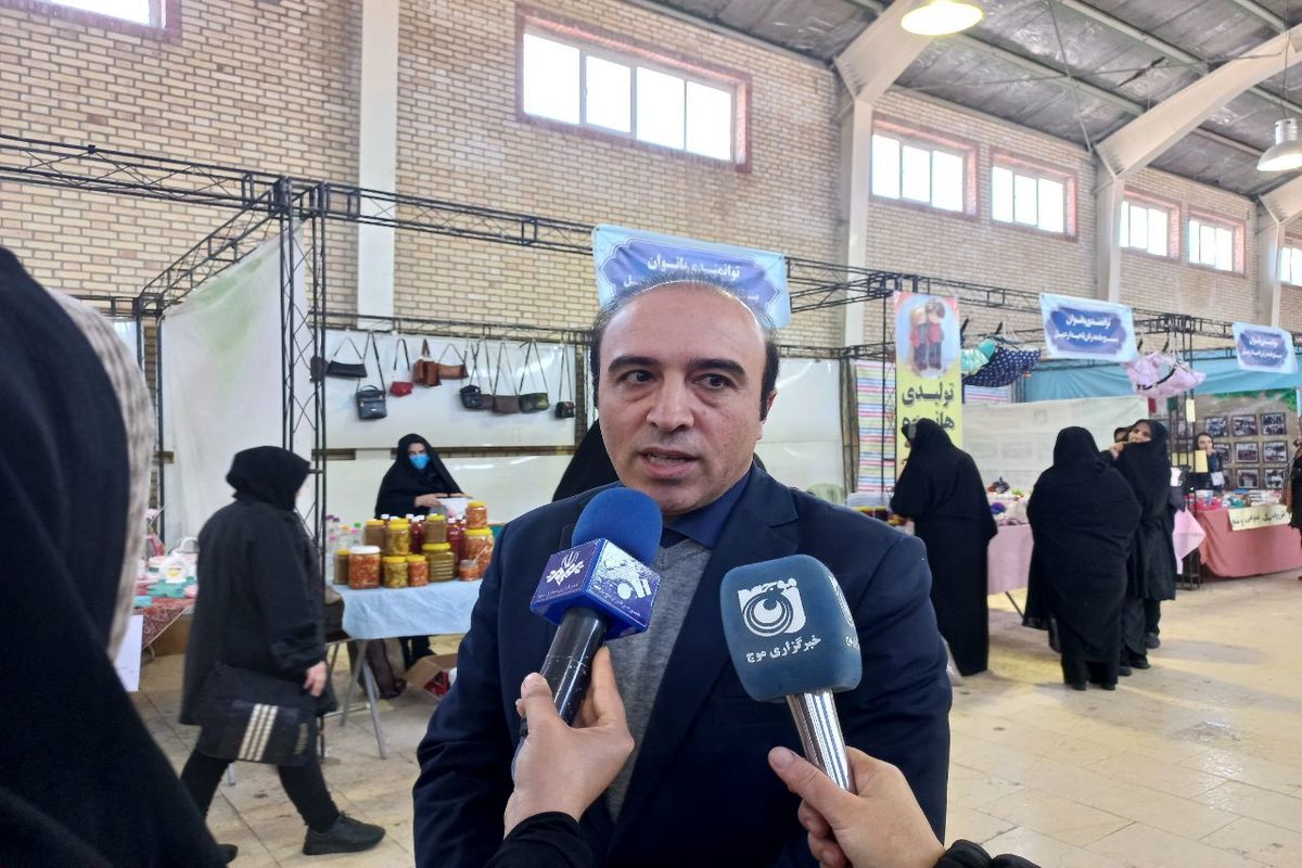 بهروز خلیلی در حاشیه جلسه شورای اداری استان اردبیل