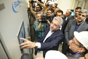 بهره برداری از نیروگاه برق آبی سد آیت الله بهجت 