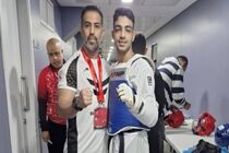 امیرحسین علیزاده اولین طلای پاراتکواندو را شکار کرد