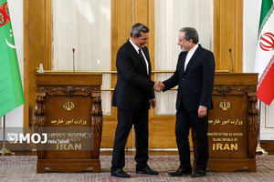 دیدار وزیر خارجه ترکمنستان با وزیر خارجه ایران