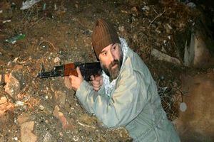 ایفای نقش مرحوم علی انصاریان در فیلم کاپیتان امیر 