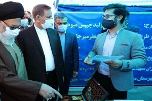 بهره برداری از مرکز خدمات جامع سلامت روستای احمد آباد با حضور معاون اول رییس جمهور 