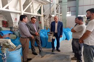 بازدید از کارخانه خوراک دام در شهرک صنعتی شباب