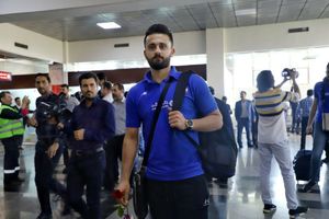 ورود تیم ملی والیبال ایران به اردبیل