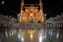 عزاداری زائران ایرانی در ایوان نجف +فیلم