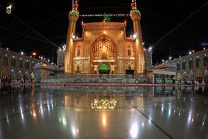 عزاداری زائران ایرانی در ایوان نجف +فیلم