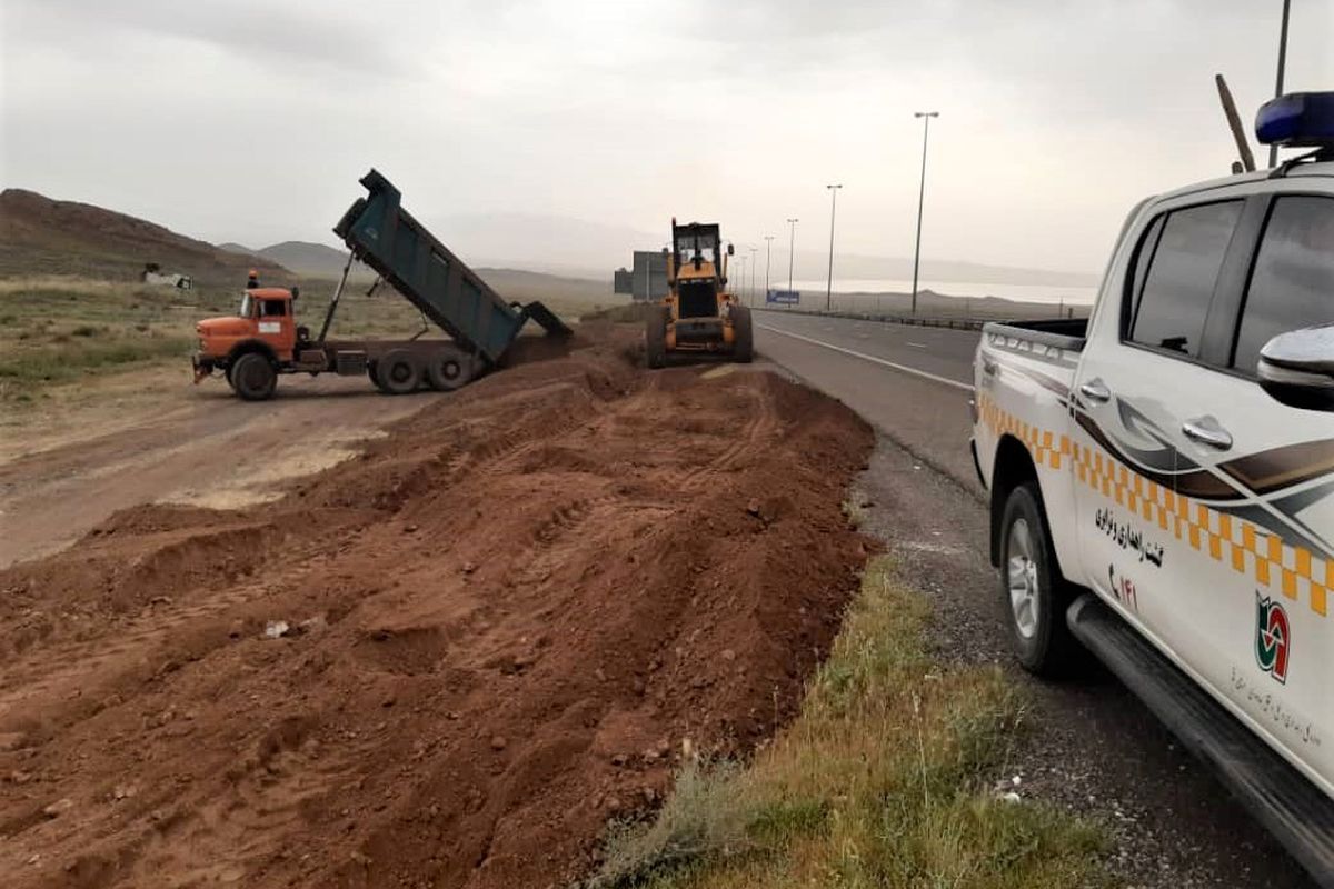 طرح راه بخشنده در آزادراه قم – تهران