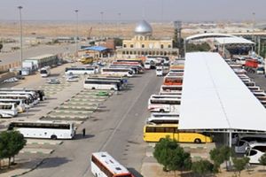 بیش از ۱۵ هزار نفر با ناوگان حمل و نقل عمومی وارد پایانه شهید سلیمانی(مهران) شدند