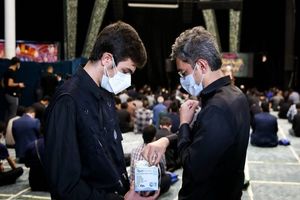 نذر ماسک شرکت فولاد هرمزگان در دهه اول محرم