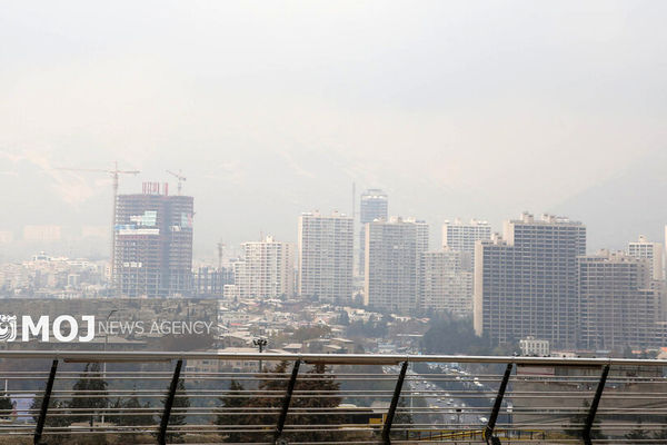 کیفیت هوای تهران ۳۰ اردیبهشت ۱۴۰۴ / شاخص کیفیت هوای تهران روی عدد ۱۲۸ و ناسالم است